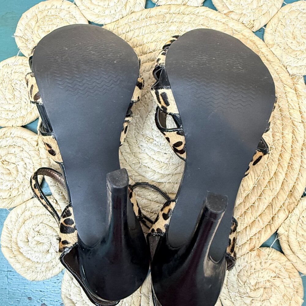 Preview International Leopard Print Platform Heel… - image 3